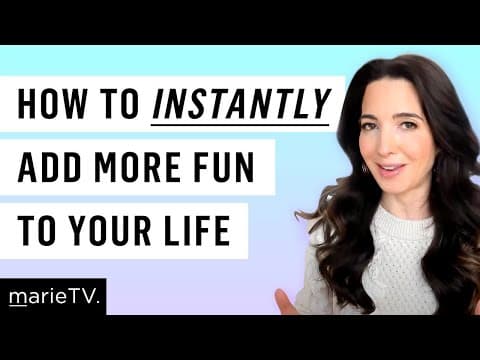 How to Have More Fun and Enjoy Life Every Day thumbnail