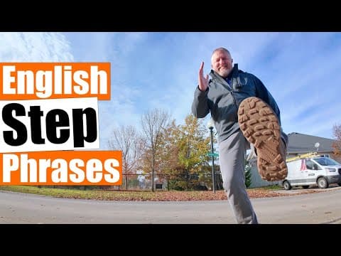 English Phrases with the Word "STEP" in Them 🚶 thumbnail