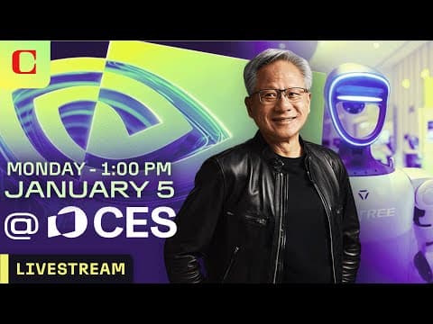 Nvidia’s CES 2026 Keynote Live from Las Vegas thumbnail