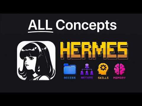 How Does the Hermes AI Agent Work for Beginners? thumbnail
