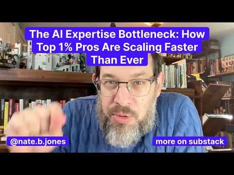 The AI Expertise Bottleneck: How Top 1% Pros Are Scaling Faster Than Ever thumbnail