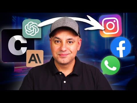 How to Add a ChatGPT-Powered Chatbot to Instagram, Messenger, or WhatsApp thumbnail
