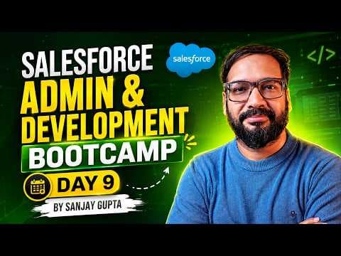 Day 9 | Salesforce Bootcamp 2023 | Report Type | Custom Object Report | Joined Report | Bucket Field thumbnail
