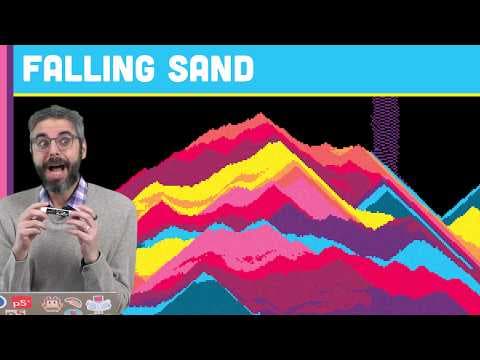 How to Create a Falling Sand Simulation with p5.js? thumbnail