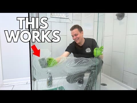 The Best Way to Clean Glass Shower Doors! thumbnail