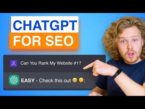 ChatGPT for SEO - Master the AI for SEO Success thumbnail
