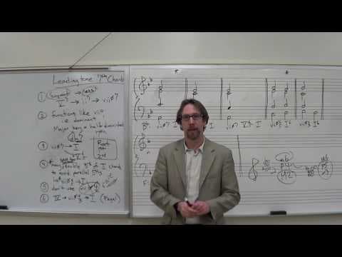 Dr. B Music Theory Lesson 31 (Leading-Tone 7th Chord in Major) thumbnail