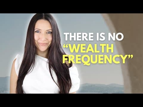 How To Manifest Money While Doing Nothing (Why The Wealth Frequency Is A Lie) thumbnail