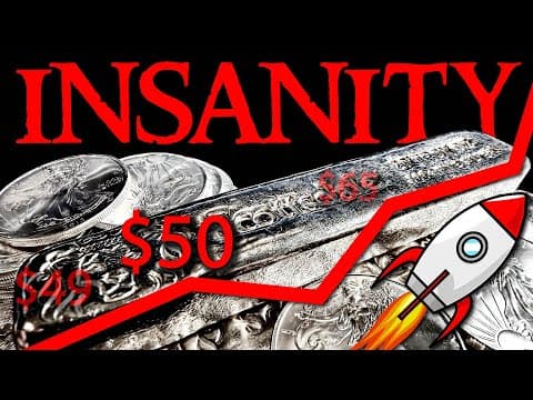 SILVER PRICE HITS $50 AND REFINERS REFUSING TO BUY?!? thumbnail