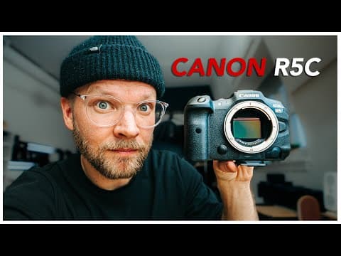 Thoughts on Canon R5C - Full Frame 8k 60FPS but theres a catch... thumbnail