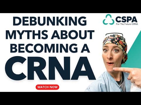 #100: Common Myths About Becoming A CRNA- The Truth Revealed! thumbnail