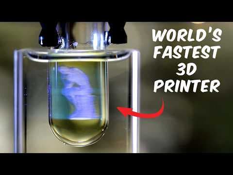 Volumetric 3D Printing Is REALLY FAST thumbnail