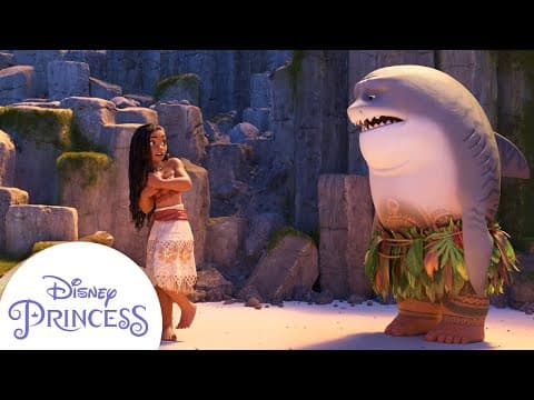 Moana & Maui Silly Moments | Disney Princess thumbnail