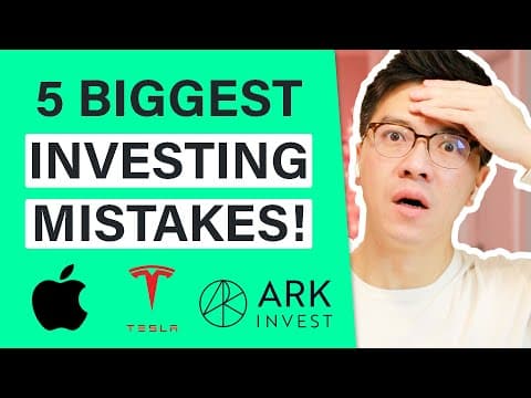 5 Biggest Stock Investing Mistakes (HOW TO AVOID THEM) thumbnail