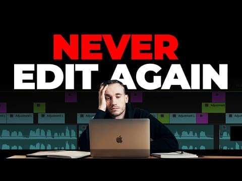 Why Editing Keeps YouTubers Poor thumbnail