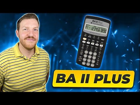 BA II Plus Complete Tutorial | Most Used Functions thumbnail