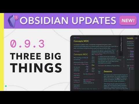 How Can Obsidian Updates Improve Your Workflow? thumbnail