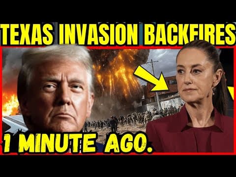 INVASION BACKFIRES! Cartels BREACH Texas—Then Trump & Abbott UNLEASH Marine Counterstrike! thumbnail