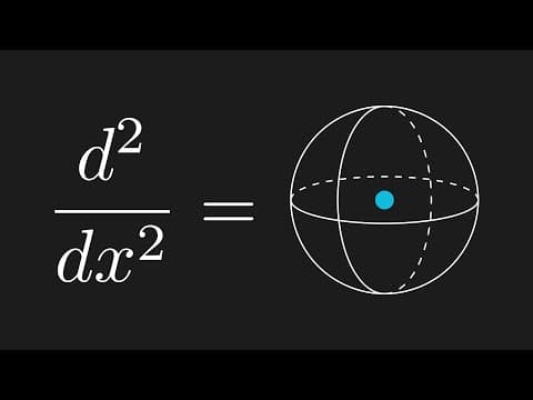 What does the second derivative actually do in math and physics? thumbnail