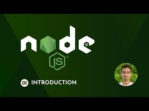 Node.js Tutorial - 1 - Introduction thumbnail