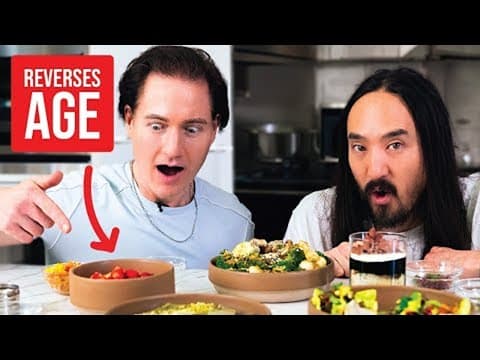 My Complete Anti-Aging Diet (ft. Steve Aoki) thumbnail