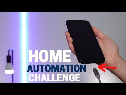 How to Automate Your Home Using Phone Chargers and Light Sensors thumbnail
