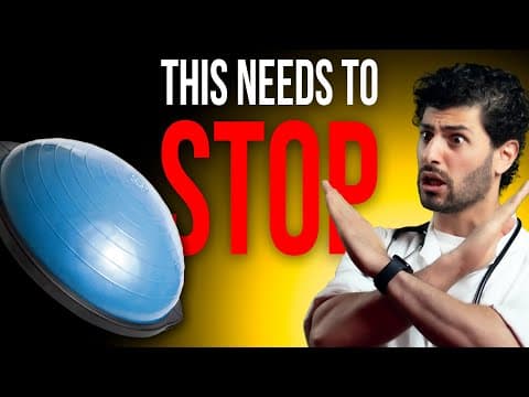 Doctor Reacts To Viral Bosu Ball Calisthenics & More thumbnail