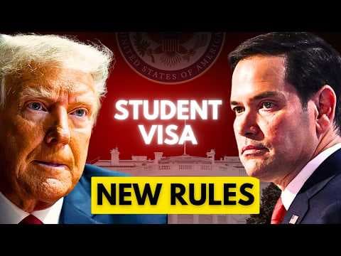 Latest F1 Visa Rules by Trump | Visa Officer Shares What This Means For You thumbnail