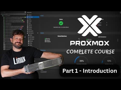 Proxmox VE Full Course: Class 1 - Getting Started thumbnail