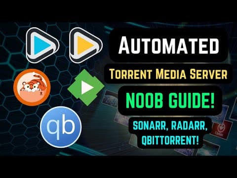 Make Automated Torrent Media Server with Emby, Sonarr, Radarr, Prowlarr, and qBittorrent on Windows! thumbnail