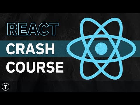 React Crash Course thumbnail