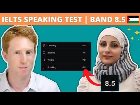 Full Band 8.5 IELTS Mock Speaking + Strategy thumbnail