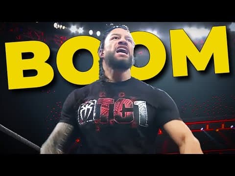 Roman Reigns Is BACK In WWE thumbnail