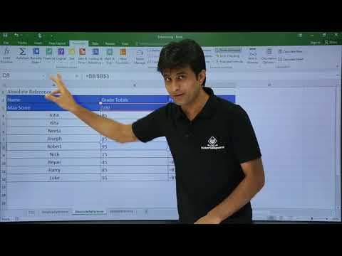MS Excel - Cell Reference thumbnail