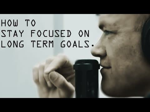 How To Stay Focused on Long Term Goals - Jocko Willink thumbnail