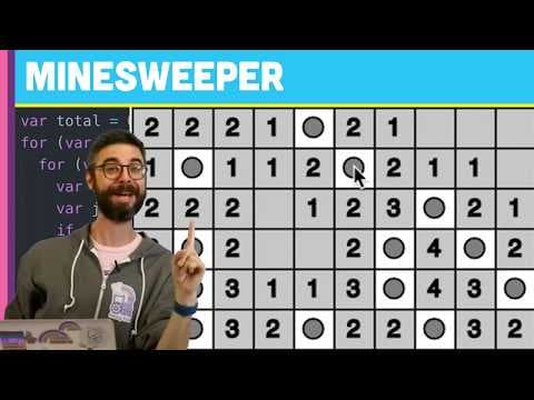 Coding Challenge #71: Minesweeper thumbnail