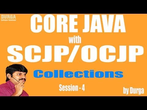 Core Java With OCJP/SCJP: Collections Part-4 || Array list thumbnail