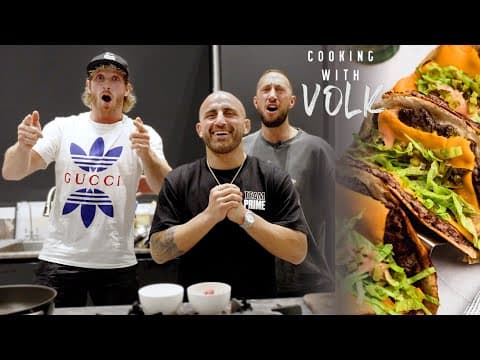 Cooking With Volk, Logan Paul and Mike Majlak | BIG MAC TACOS thumbnail