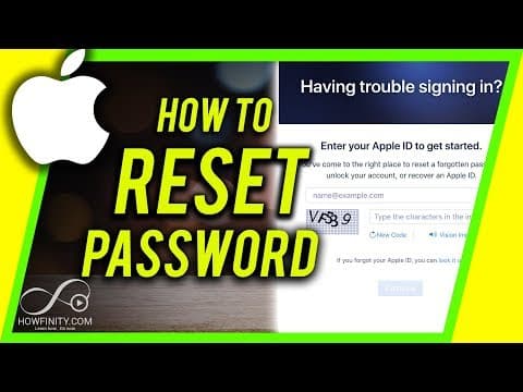How to Reset Your Apple ID Password thumbnail