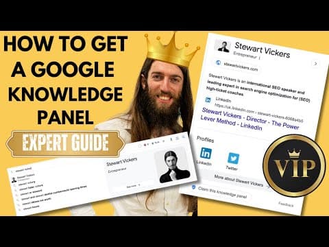 How To Get a Google Knowledge Panel, Skyrocket Your Personal Branding And Become A Star Authority thumbnail