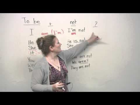 Basic English Grammar - TO BE verb thumbnail