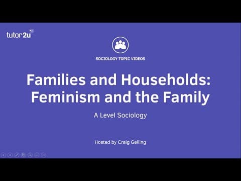 Feminism and Family | A Level Sociology - Families thumbnail