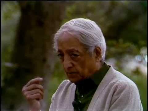 How do I deal with my deep-rooted violence? | J. Krishnamurti thumbnail