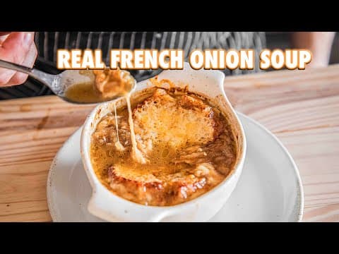 Easy Homemade French Onion Soup thumbnail