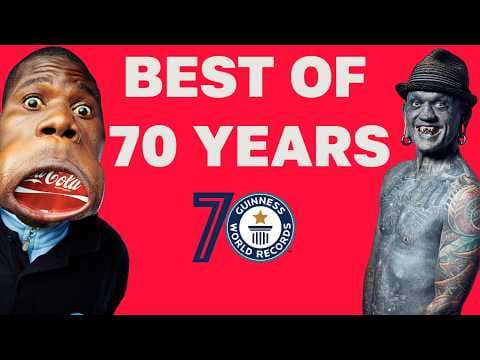 The GREATEST World Records of all Time! | Guinness World Records 70th Anniversary thumbnail