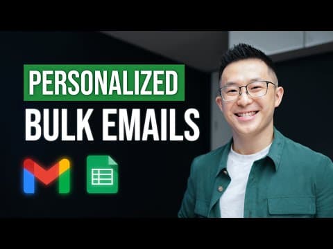 How to Send Personalized Bulk Emails in Gmail for Free thumbnail