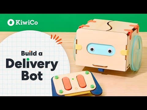 How to Build a Wireless Delivery Bot | KiwiCo thumbnail