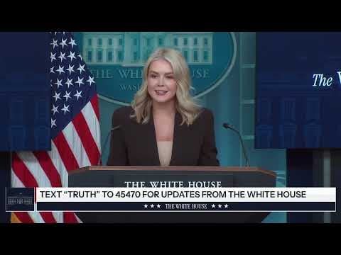 Press Secretary Karoline Leavitt Briefs Members of the Media, Oct. 6, 2025 thumbnail
