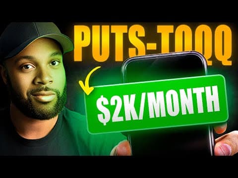 Safely Make $2k/Month Selling Puts on TQQQ - Beginner Friendly thumbnail