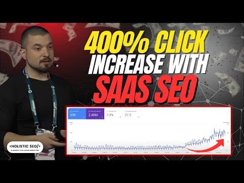 Google Update Proof Websites with Topical Authority: 400% Click Increase in 6 Months (SaaS SEO) thumbnail